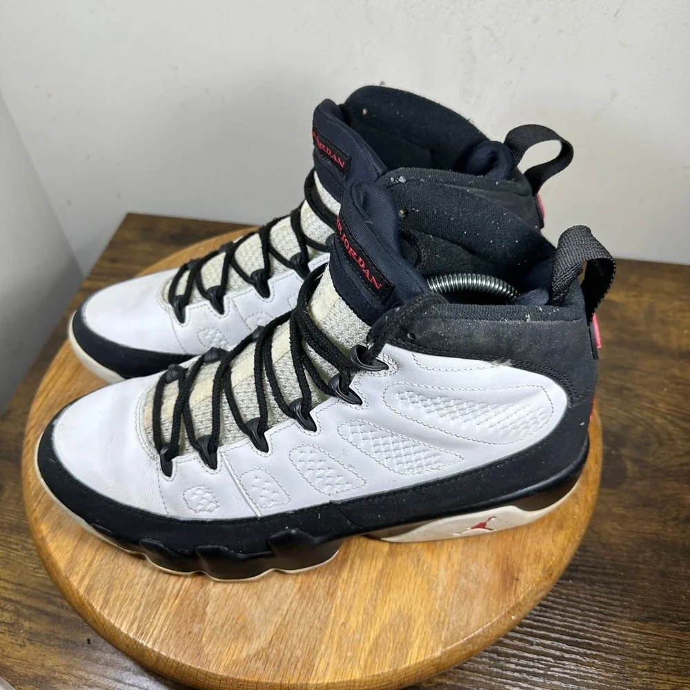 Air Jordan 9 Retro Space Jam 2016 White Black Red 302370-112 Mens 10.5 Sneaker